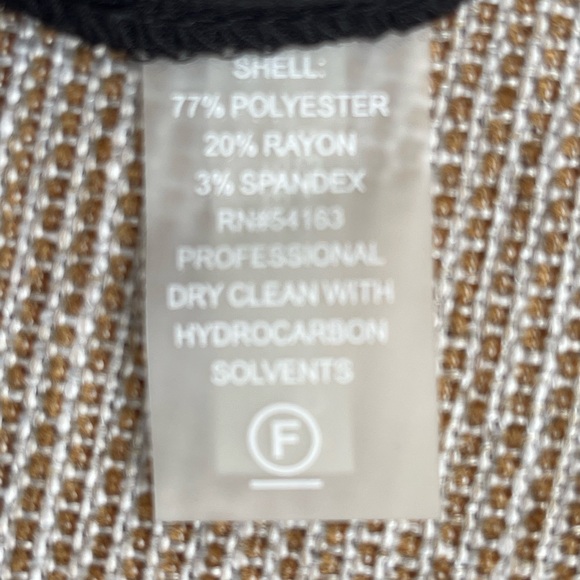 NWT Calvin Klein Black and White Fit and Flare Dress Sz 6 - Picture 12 of 13